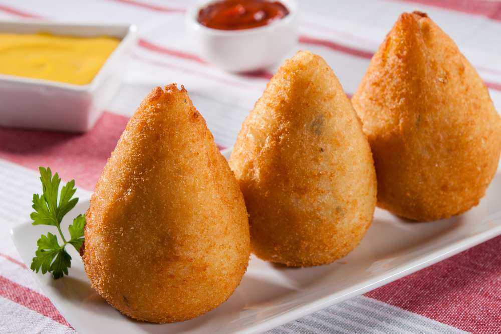 Receita de Coxinha de batata da Palmirinha