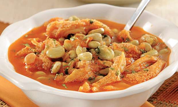 Receita de Dobradinha com fava verde