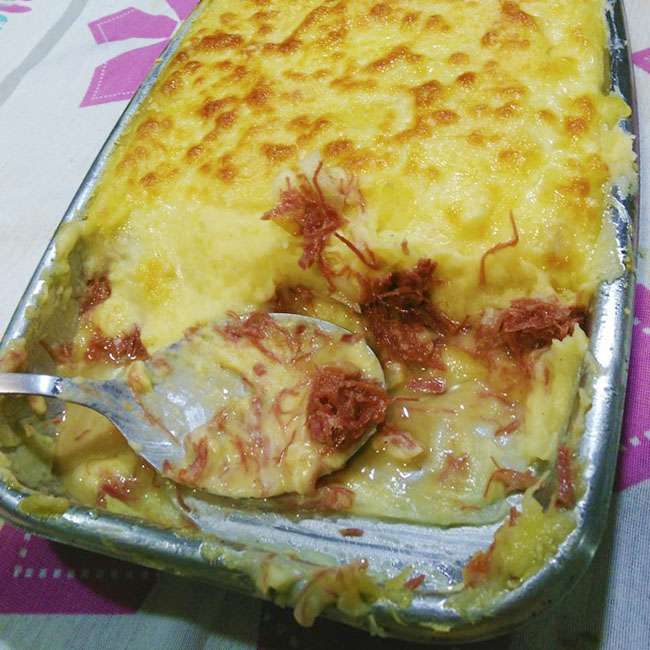 Receita de Escondidinho de Carne Seca Tradicional
