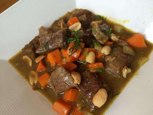 Receita de Estufado de cordeiro à marroquina