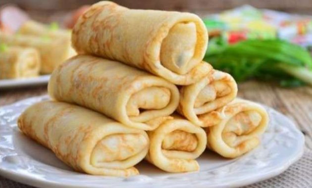 Receita de Massa de panqueca sem leite
