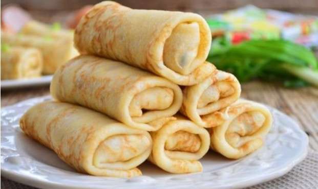 Receita de Massa de panqueca sem leite
