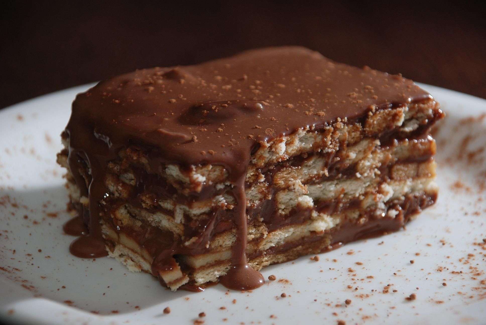 Receita de Pavê de chocolate simples e gostoso