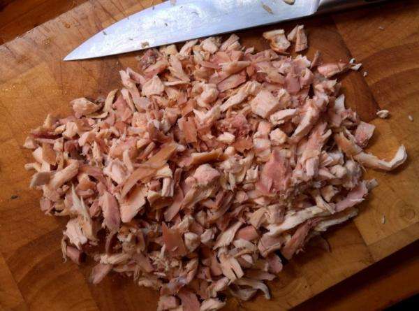 Receita de Salpicão de frango para Natal Fácil