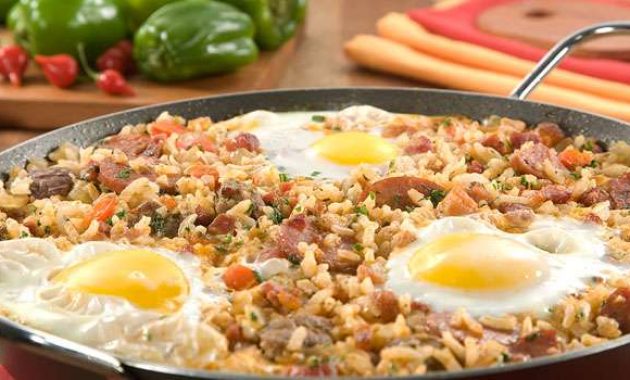 Receita de Arroz carreteiro Mineiro