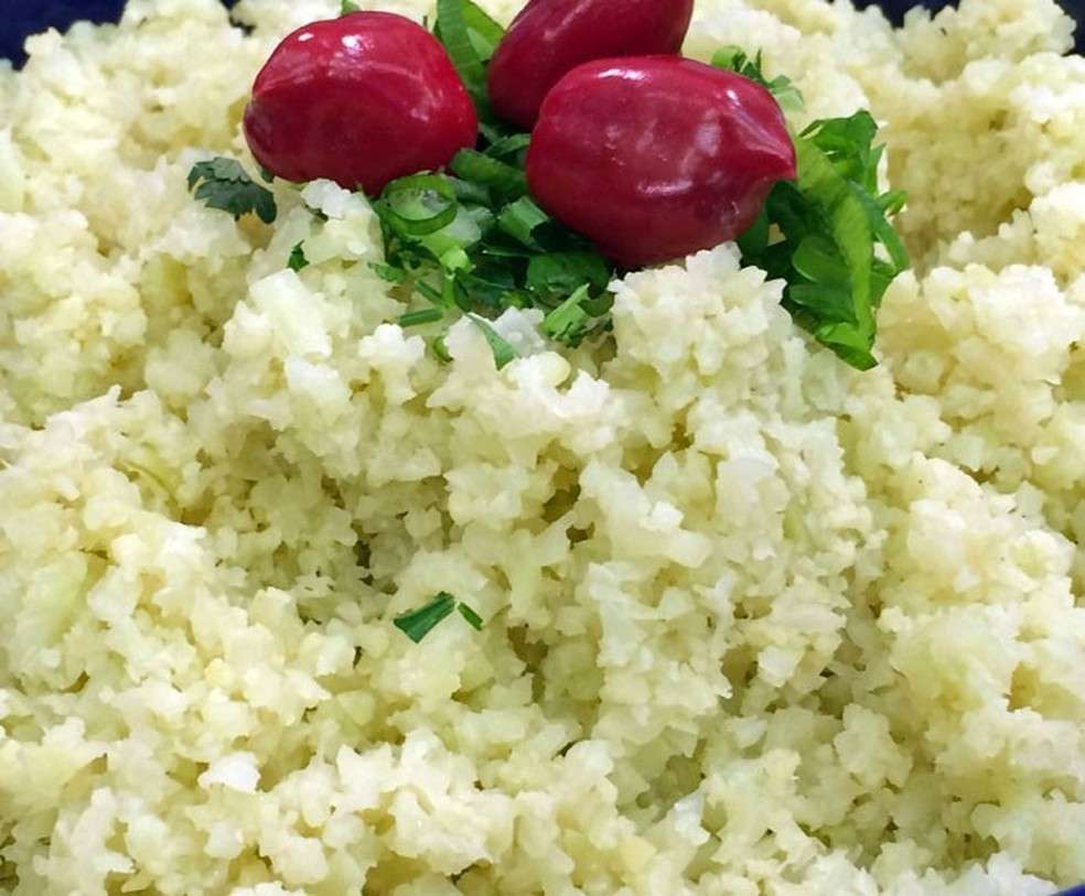 Receita de Arroz de couve-flor GShow