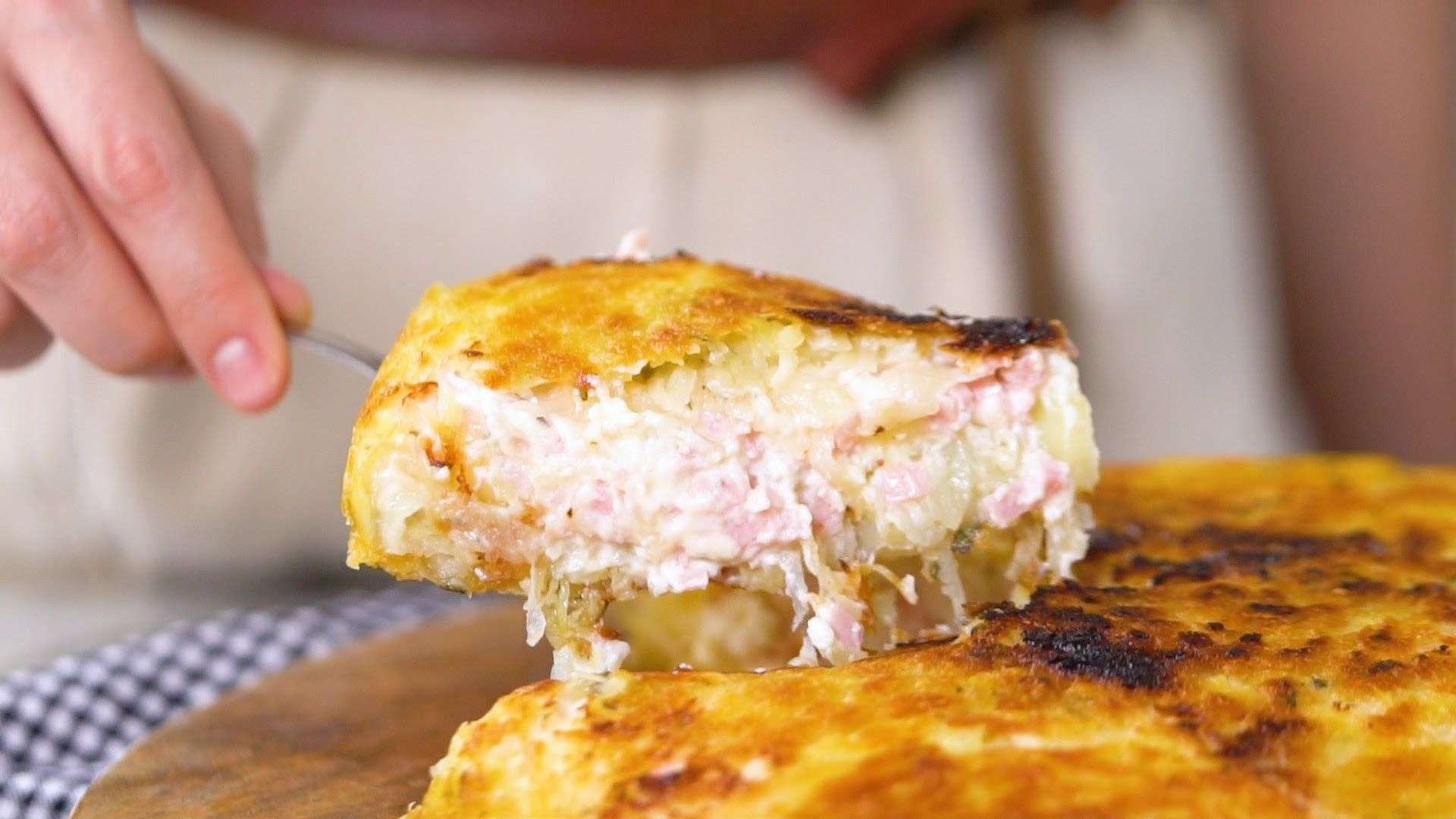 Receita de Batata Rosti Recheada