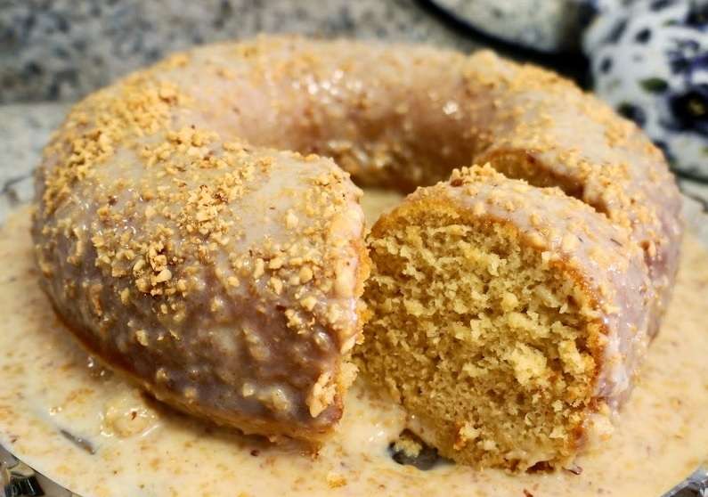 Receita de Bolo de Amendoim com Leite Condensado