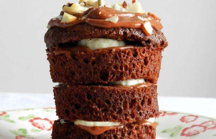 Receita de Bolo de Chocolate de Caneca sem Ovo