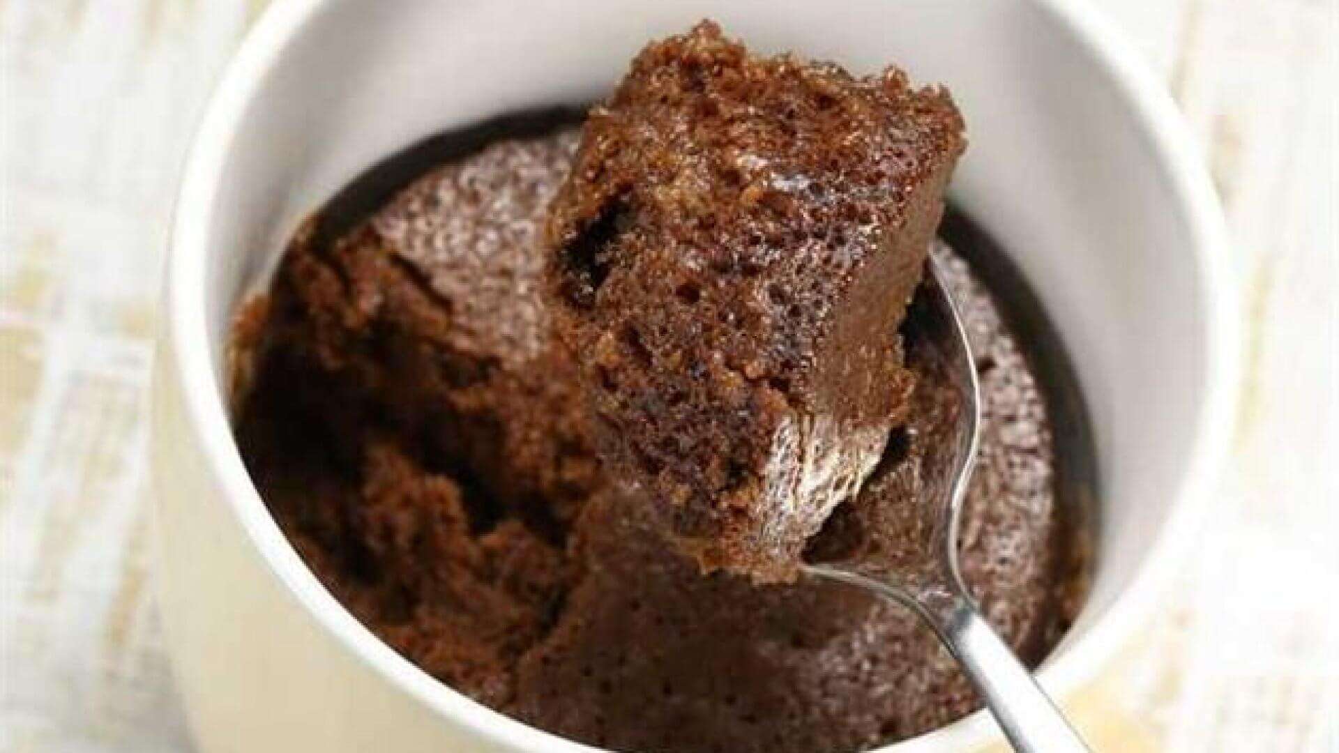 Receita de Bolo de caneca de chocolate Ana Maria Braga Mais Você