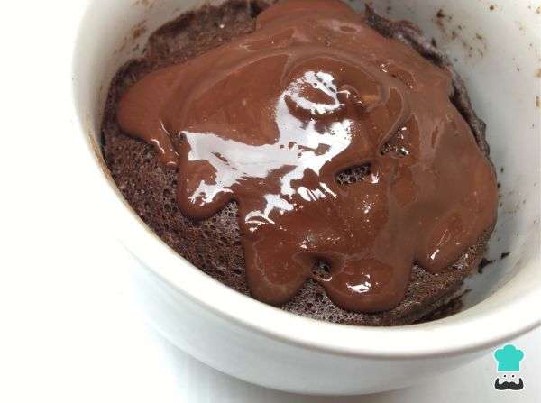 Receita de Bolo de caneca low carb de chocolate