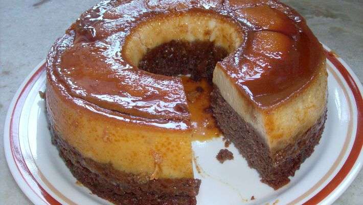 Receita de Bolo pudim Tudo Gostoso