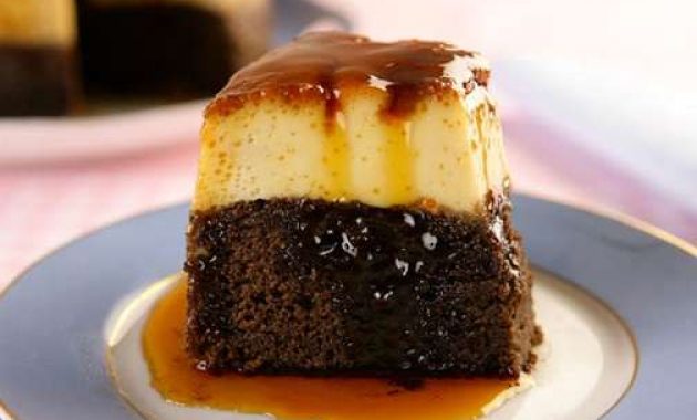 Receita de Bolo pudim de chocolate Fácil