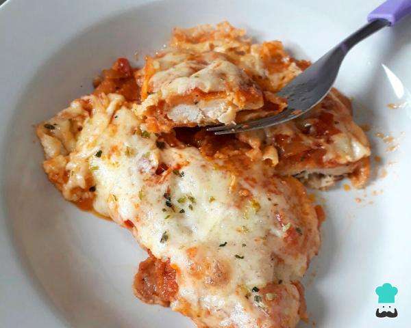 Receita de Filé de frango à parmegiana no forno