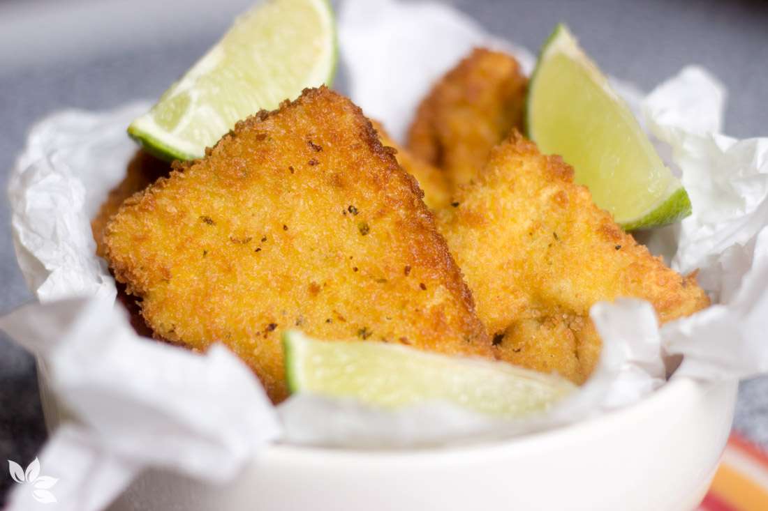 Filé de peixe com curry e limão