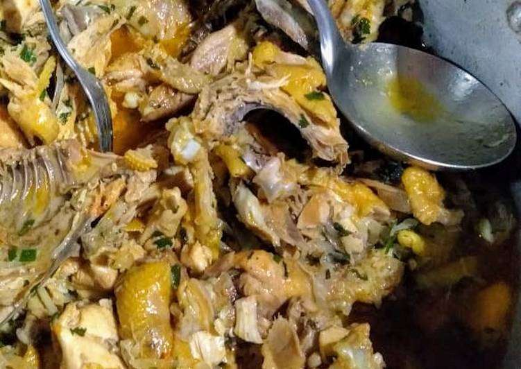 Receita de Frango Caipira Fácil caseira
