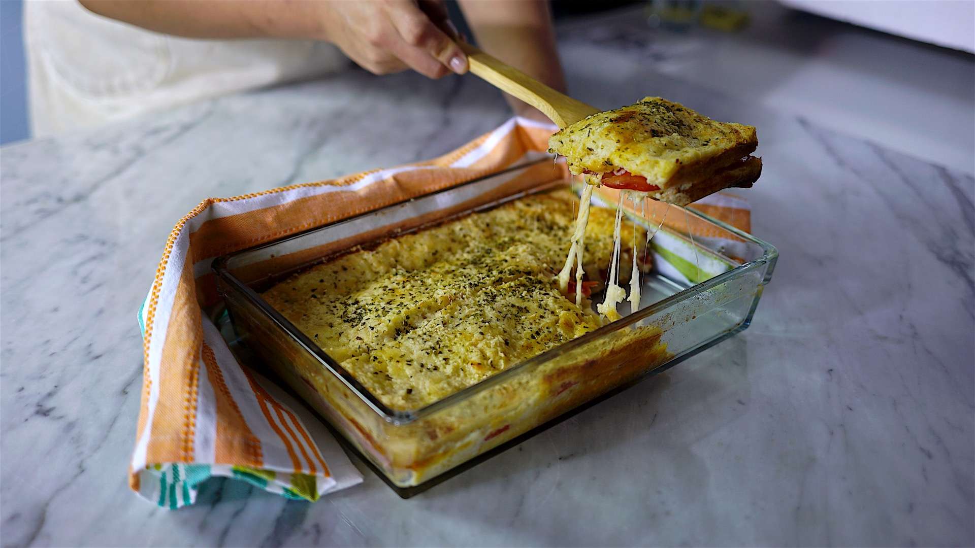 Receita de Lanchão de Sanduíche de Forno Gratinado