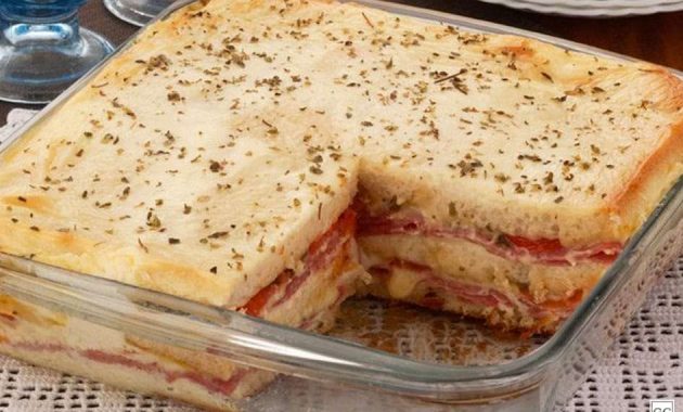 Receita de Lanchão de Torta de Sanduíche