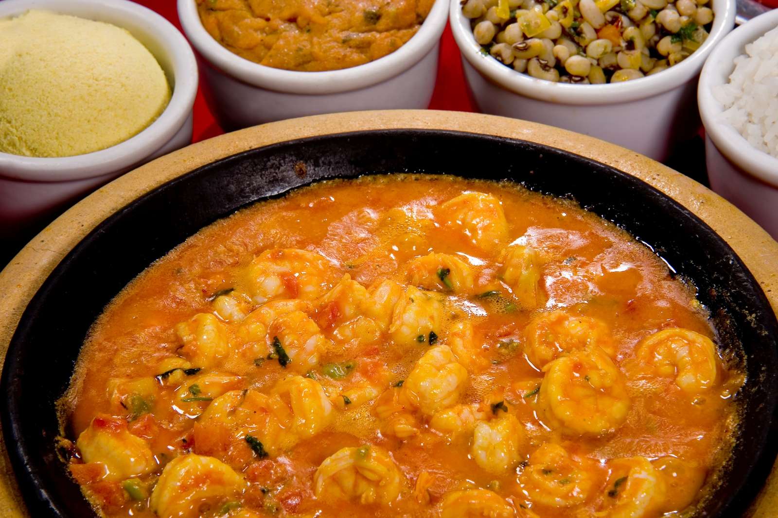 Receita de Moqueca de Camarão Saborosa
