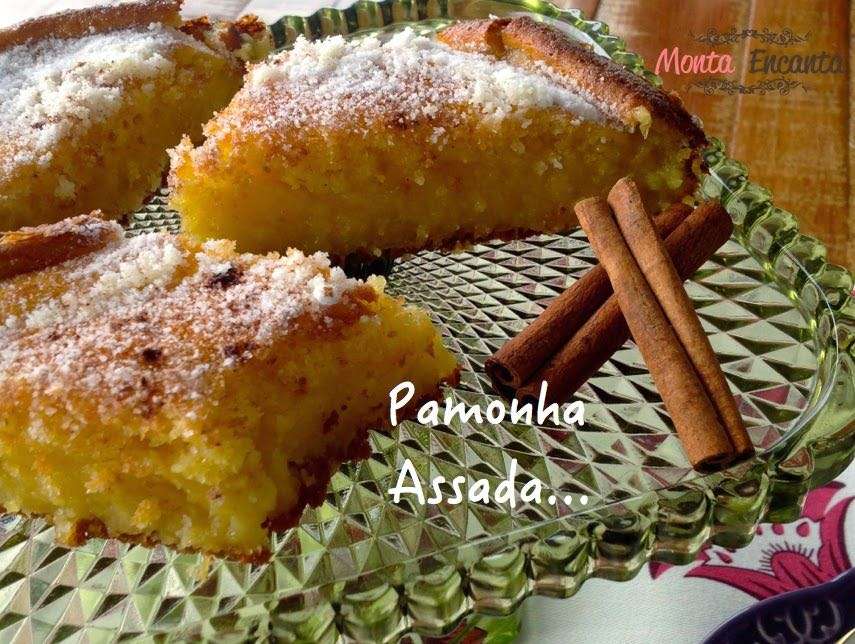 Receita de Pamonha Assada Saborosa 