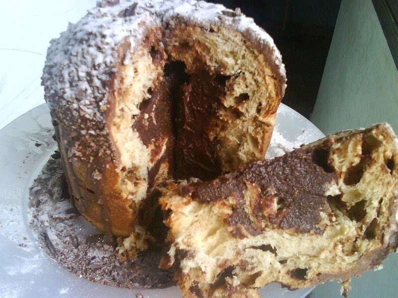 Receita de Panetone Trufado Simples