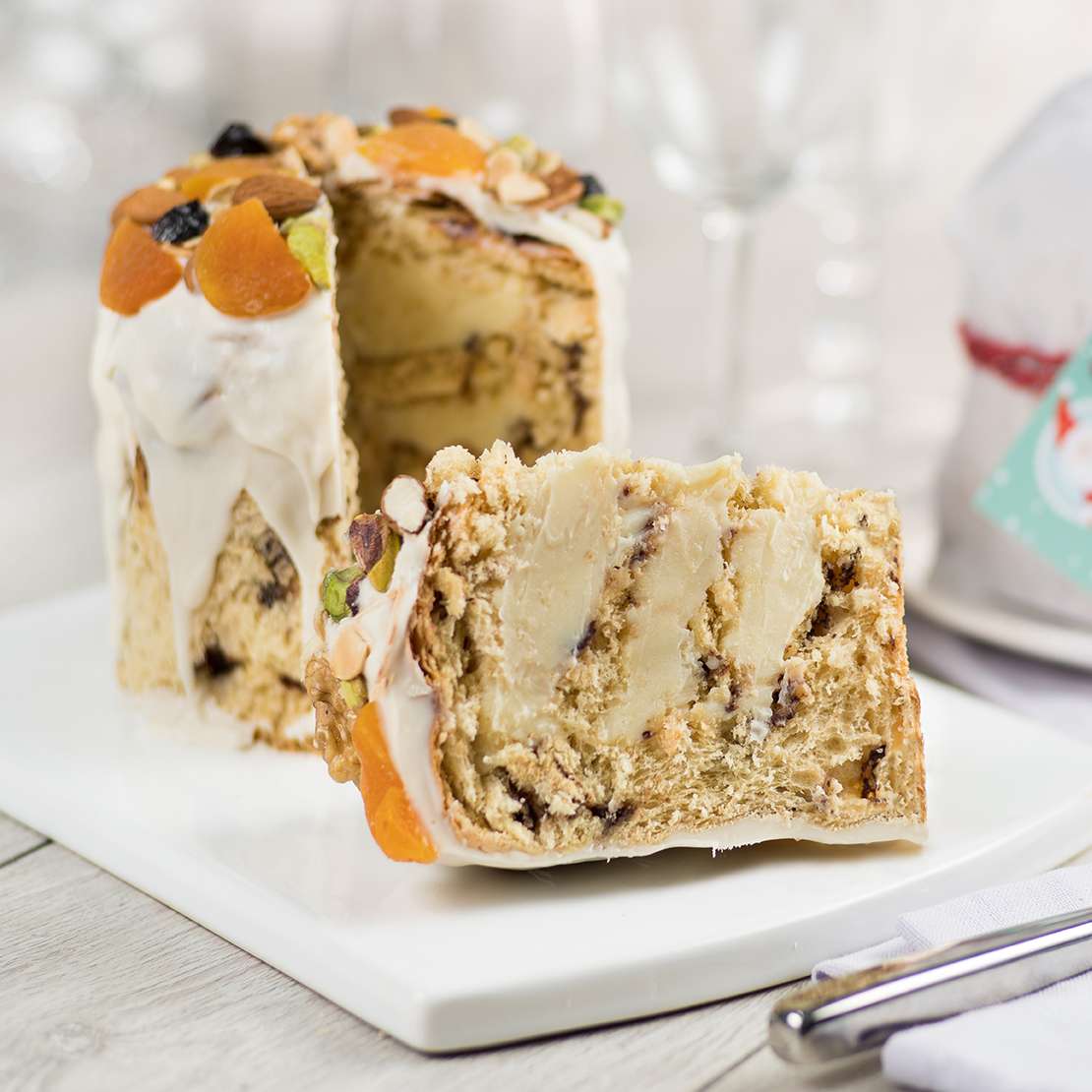 Receita de Panetone trufado de sonho de valsa