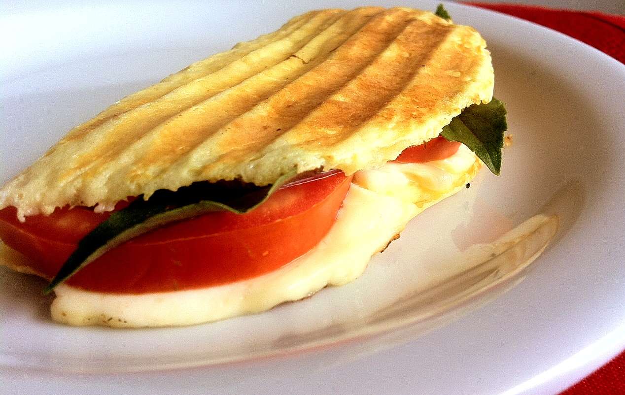 Receita de Panini Low Carb Sequinho