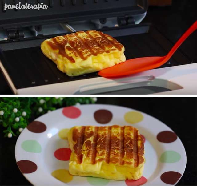 Receita de Panini Low Carb e Sem Glúten 