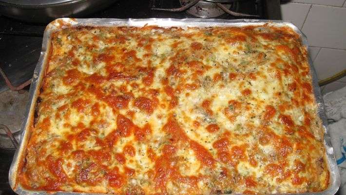 Receita de Pizza Rápida de Sardinha Tudo Gostoso