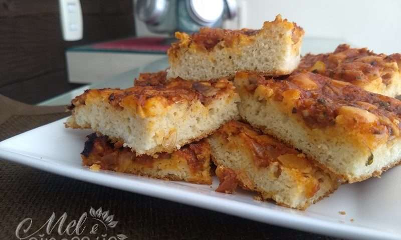 Receita de Pizza de sardinha caseira simples