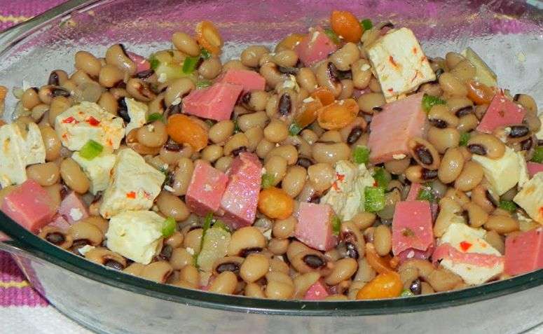 Receita de Salada de Feijão Fradinho Gostoso e Saudável