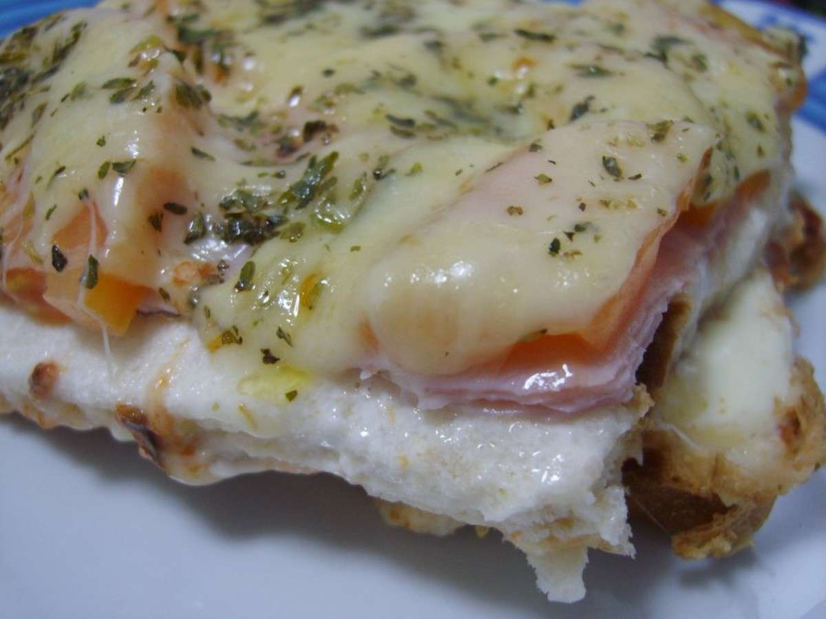 Receita de Sanduiche de forno da Gi