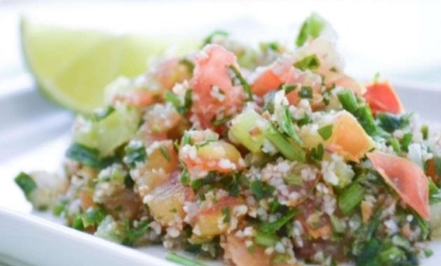 Receita de Tabule à brasileira