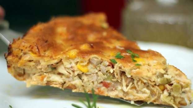 Receita de Torta de Frango da Vovô