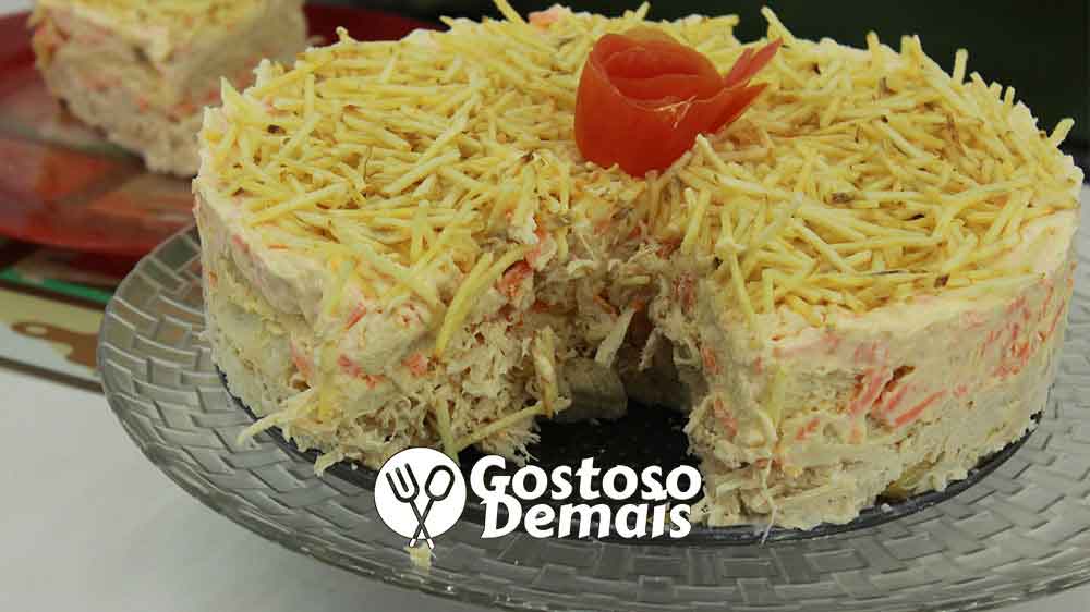 Receita de Torta de pão de forma Tudo Gostoso