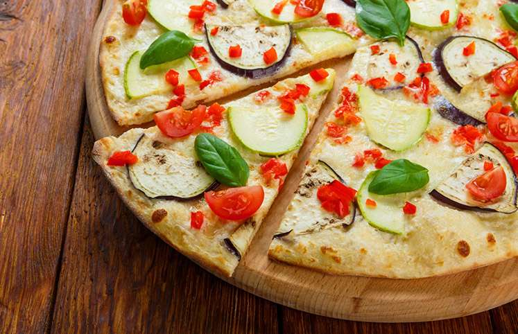 Receita de pizza low carb