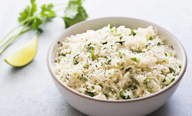 Receita de Arroz temperado simples