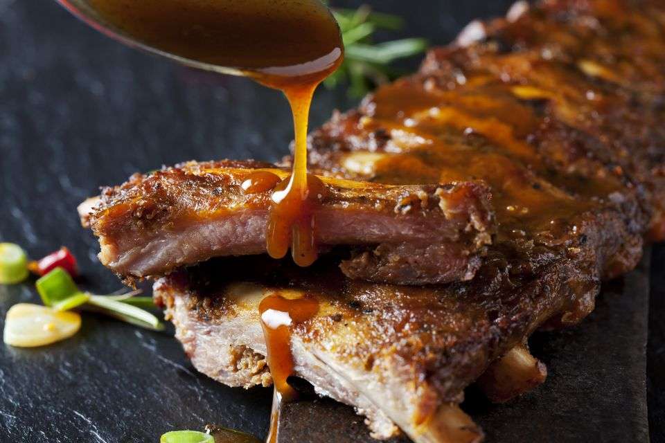 Receita de Costelinha de porco agridoce