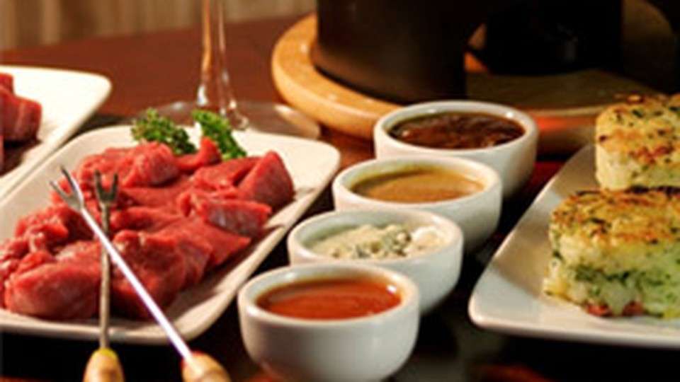 Receita de Fondue de carne e batata rostie