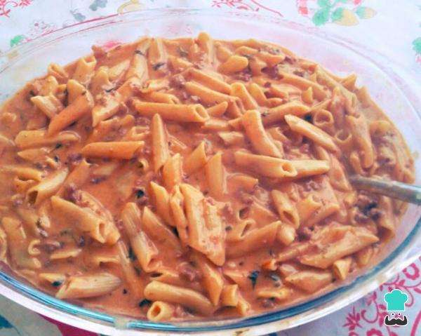Receita de Macarrão cremoso de panela de pressão