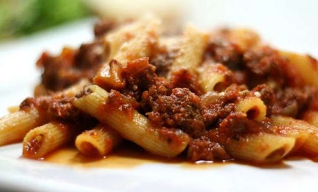 Receita de Macarrão Com Carne Moída