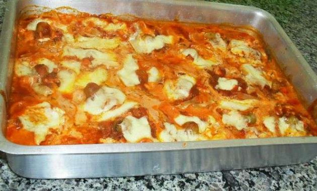 Receita de Macarrão ninho da Mamãe ao forno