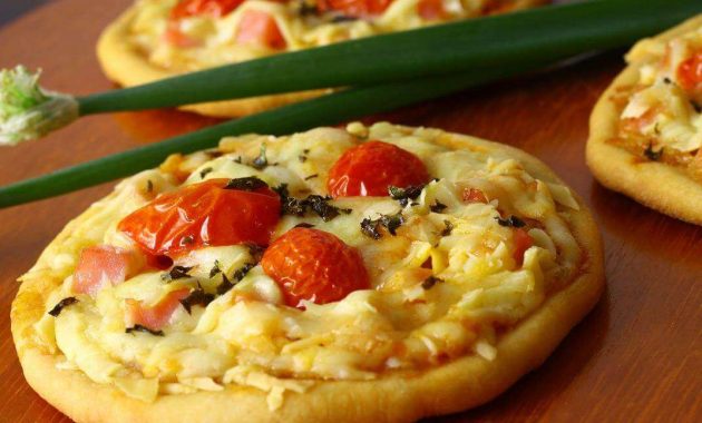 Receita de Minipizza de calabresa