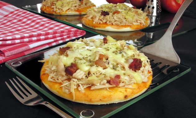 Receita de Minipizza de frango