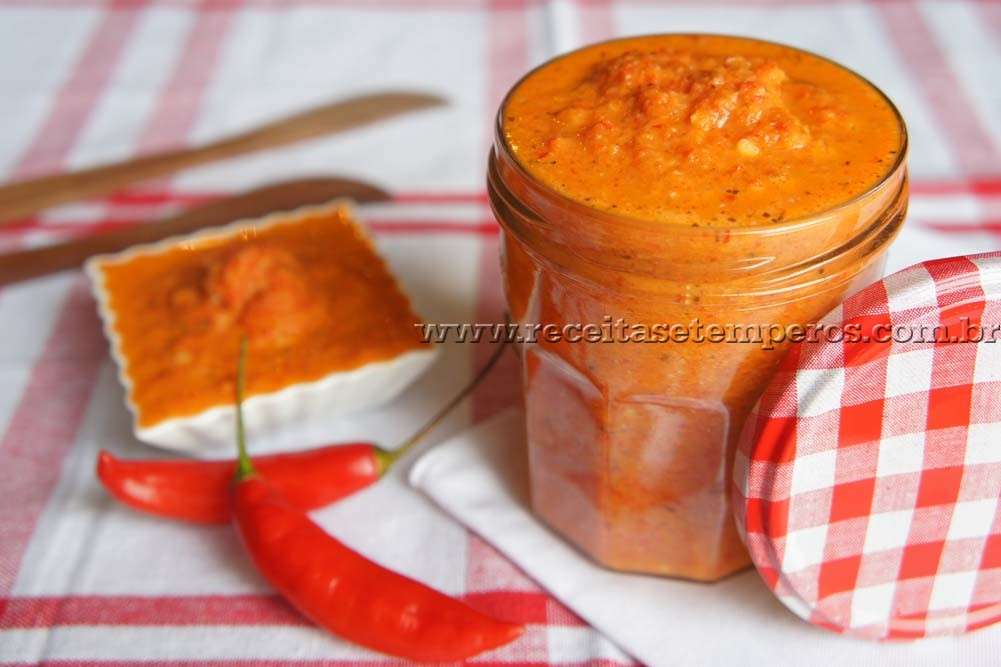 Receita de Molho de pimenta Fácil