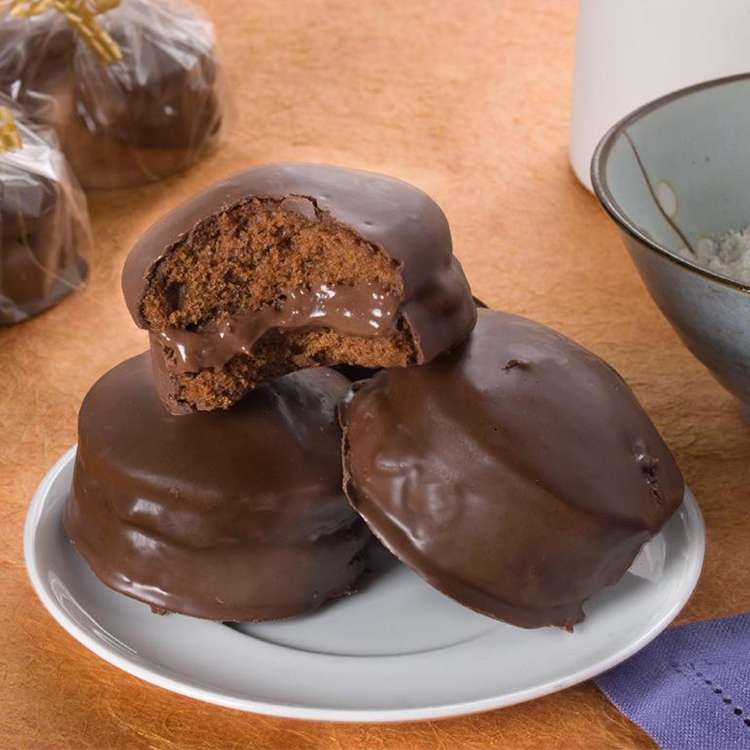Receita de Pão de mel trufado