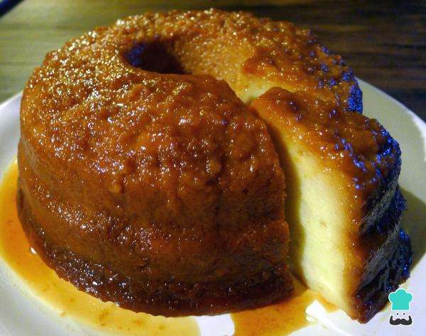 Receita de Pudim de pão caseiro