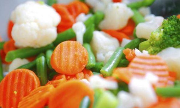 Receita de Salada de legumes cozidos