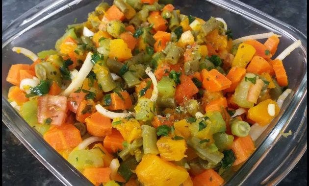 Receita de Salada de legumes cozidos Tudo Gostoso