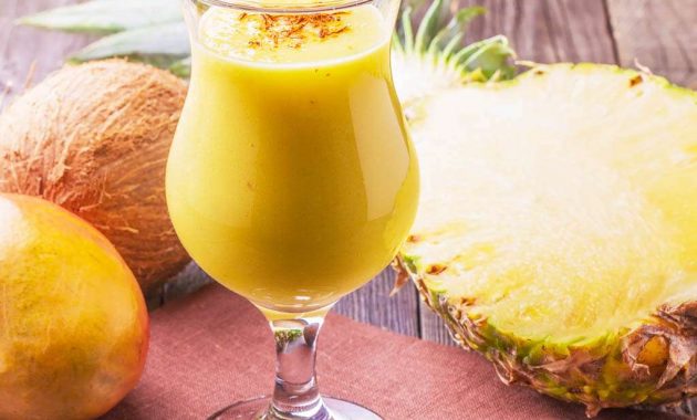 Receita de Suco de Abacaxi com Manga